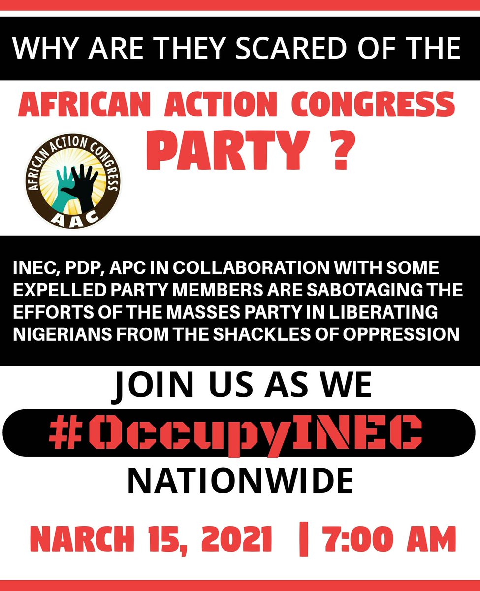 YouthRisingNG's tweet photo. YeleSowore RT @DamilojuJLT: #BuhariMustGo = #occupylekkitollgate + #OccupyINEC #occupynigeria #End1999Constitution #EndPoliceBrutalityinNigeria #EndBadGovernance #EndSarsNow #RestructureNigeria #Endthuggery #Endtyranny #RevolutionNow #EndSars
And every o… https://t.co/rTTnb3bz8G