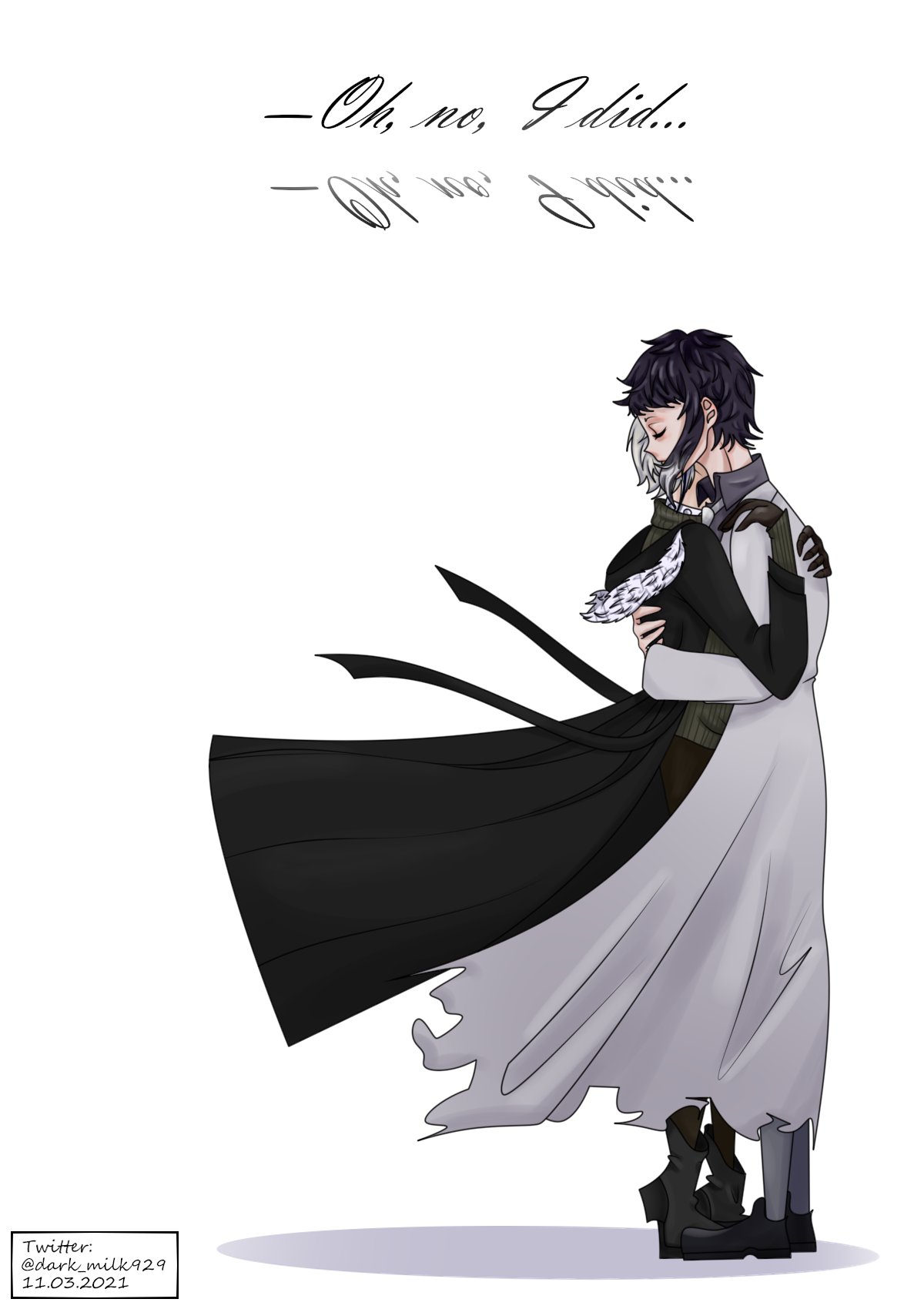 Dinozavr I M All I Couldn T Finish It For A Week 中島敦 芥川龍之介 Sskk 新双黒 Nakajimaatsushi Akutagawaryunosuke 文豪ストレイドッグス Beast イラスト 芥敦 Bungoustraydogs T Co Pczigbscck Twitter