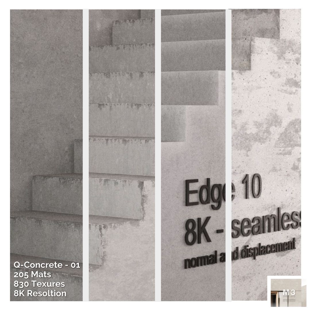stefan_laub's tweet photo. For a limited time “Q-Concrete | https://t.co/kteH81eaWS Materials / Textures sold for a reduced price!
#maxonc4d #corona #vray #c4d #redshift #octane #arnold #pbr #3dsmax #blender #archviz #3dtools #qucumber #archaic #laublab #renderfun #textures https://t.co/Inufvm0px0