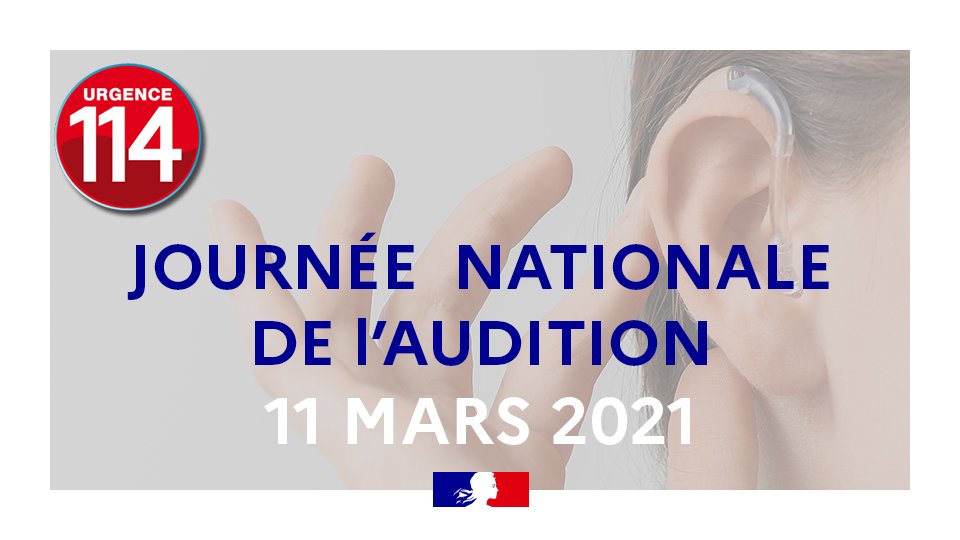 Solidarite_gouv's tweet photo. Journée nationale de l'#audition | L’occasion de rappeler que le 114 ☎️est le numéro d’urgence à destination des personnes sourdes ou malentendantes. Vous pouvez télécharger l'application 📲"Urgence 114" ou aller sur 🖥️ https://t.co/lPrhlLYCKR https://t.co/uPsDemQtS7