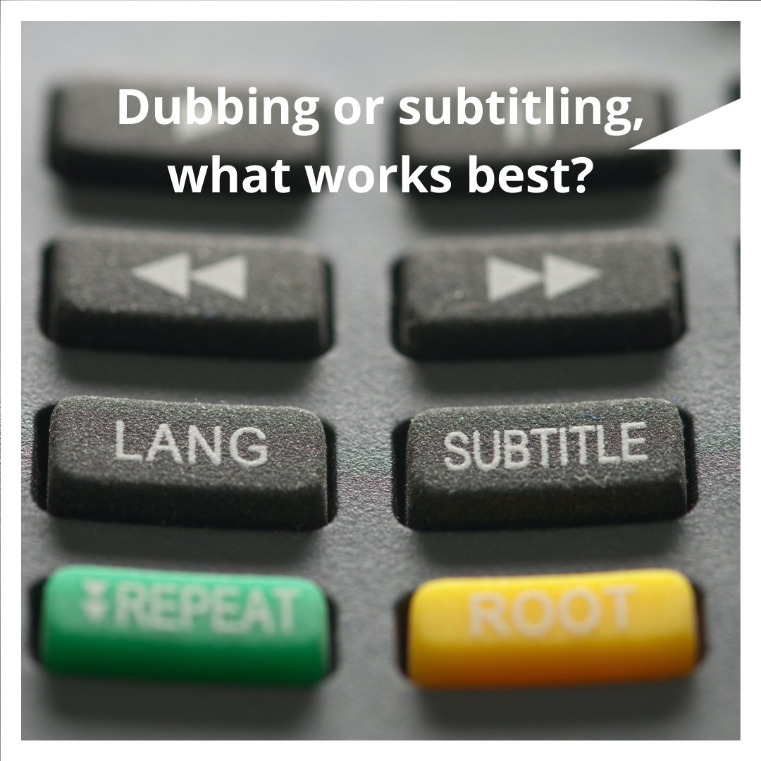 iTechWords's tweet image. Would you like to know what works best?
When using video to communicate in new markets companies generally hesitate between #dubbing or #subtitling as the best solution.
Here are a few pointers to help you make the best decision for your videos.

#itechwords
#technicaltranslation