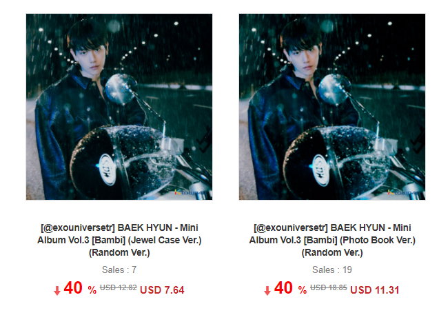 SojuGO_'s tweet photo. Baekhyun 3rd Mini Album Bambi UK GO 

~ 2 Versions £6 - £8.50
~ Deadline : 28th March
~ Form : https://t.co/XiYw2SdlPt

Please RT <3 https://t.co/0EX3WV8ehP