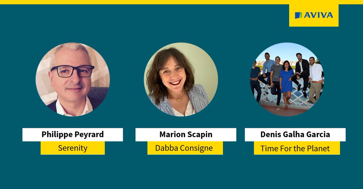 Bravo et merci à tous les participants de la #journeeaviva lyonnaise, et félicitations aux 3 lauréats #Serenity, #dabbaconsigne et @timeforplanet qui remportent chacun 60 000 € pour développer leur projet ! 👏🏆#Serenity, rdv le 01/07 pour la finale nationale !🤩