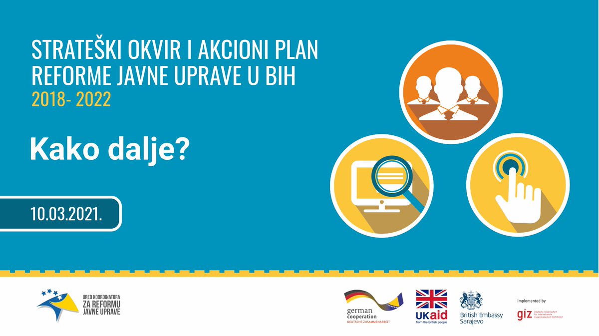 Jačanje javnih institucija u BiH tweet media