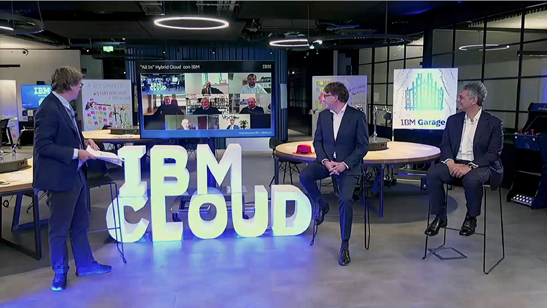 ZeroUnoWeb's tweet photo. Progetti con un focus sulla piattaforma, sulle infrastrutture e sulla sicurezza: ascoltiamo la testimonianza di @Harmont_Blaine, #RealeITES e Prysmian.
#HybridCloudconIBM #IBMCloud #IBMGarage @IBMItalia https://t.co/OtXcAEjp5Z