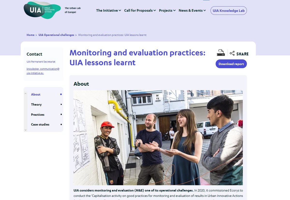 Breaking #news: we are currently releasing our online platform on monitoring and #evaluation! 
👉Browse through it: bit.ly/UIAMEreport 
Find the most relevant and flexible #evaluation approach for your #urban project #UIAcapacitybuilding  #urbaninnovation