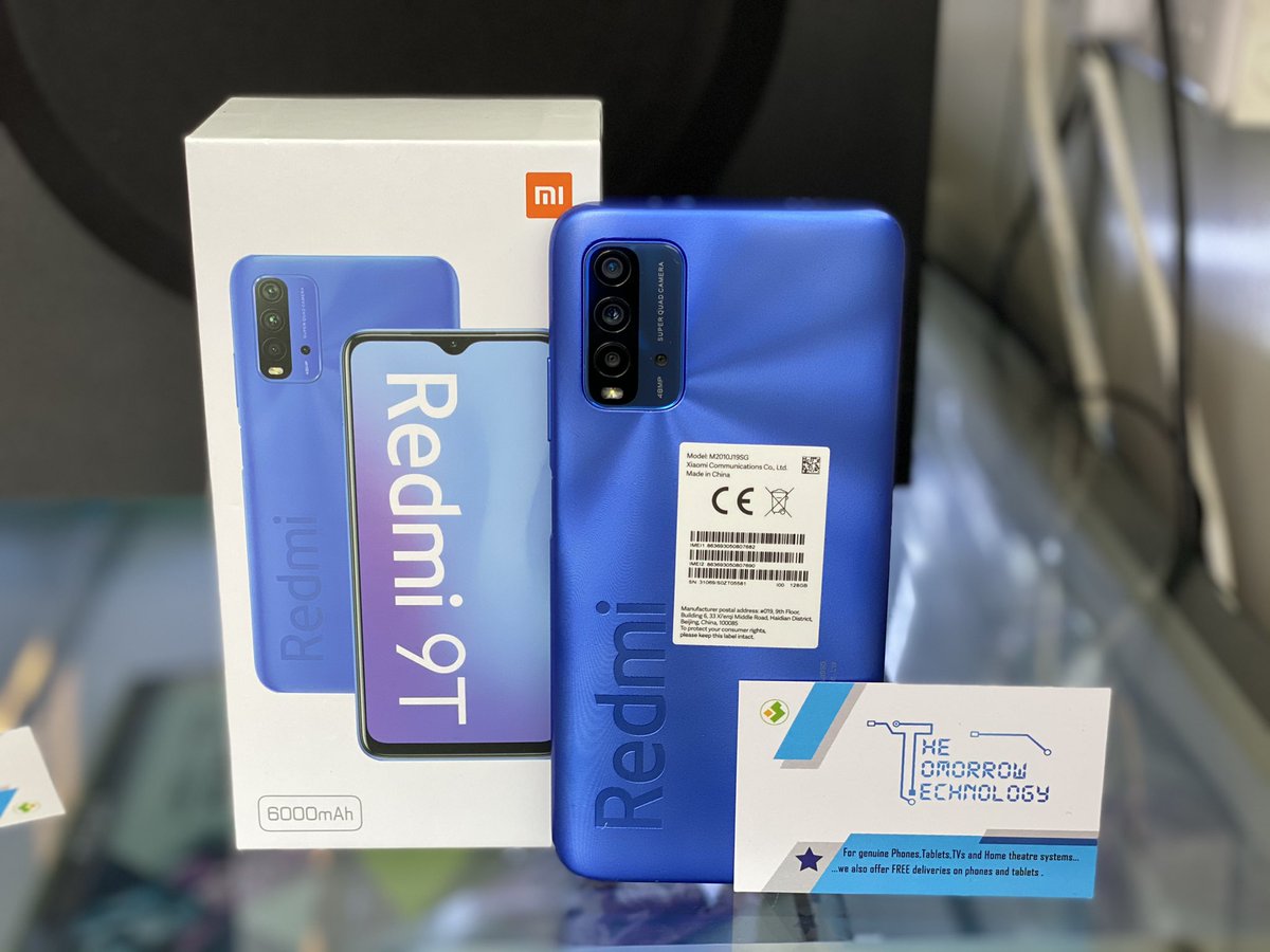 TheTomorrowTech's tweet photo. NEW Arrival!!!
REDMI 9T Processor: Qualcomm SM6115 Snapdragon 662. RAM: 4 GB,128GB. Battery: 6000 mAh
β’FREE 4D glass Protector
@Ksh.17,999
+ FREE delivery (pay on delivery)
-0705596611
Eric Omondi
#NarcoticsBillDebate
#StopSuperSpreader
#CoopStudentsCard
#MatiangiPresidency https://t.co/7sLv1iQ2DA