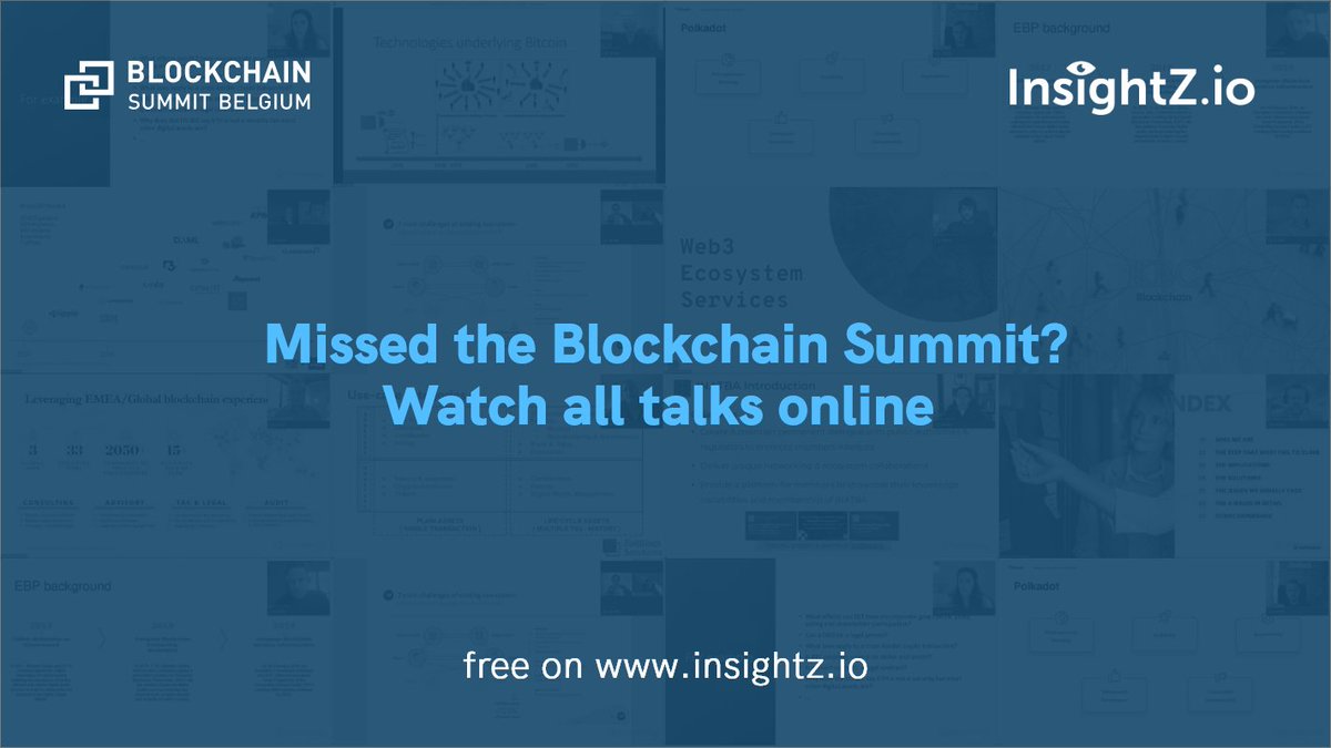 Blockchain Summit Belgium tweet media
