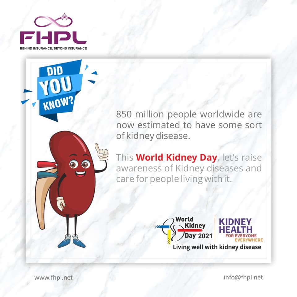 FHPLHealth's tweet image. World Kidney Day
#HealthTPA #FHPLHealth #FHPLSparrow #BestTPA #worldkidneyday2021