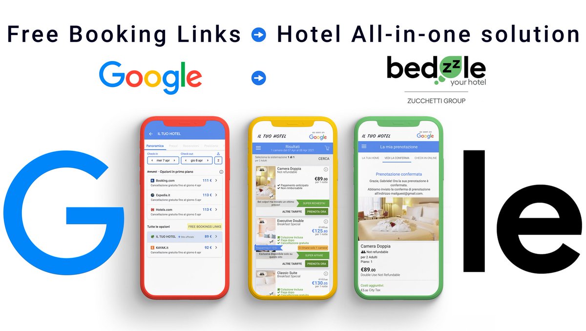 bedzzleitalia's tweet photo. ๐๐ Quando parliamo di User Experience Design intendiamo proprio questo! Atterrare da Free Booking Links by Google su Bedzzle non ha prezzo ๐ฏ
#bedzzle #bezucchetti
#hotel #travel #innovation #pms #cloud #bookingengine #channelmanager #allinone https://t.co/QtAu4sILWV