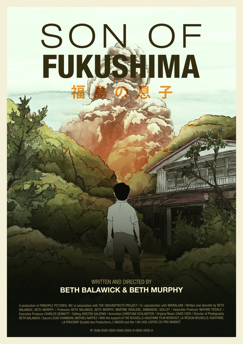 FUKUSHIMA 10 ANS.
A cette occasion et grâce à <a href="/greenpeacefr/">Greenpeace France</a>, ce film, 
récit poignant d'une famille doublement impactée par le nucléaire, sera diffusé en AVP sur <a href="/ImagoTV_fr/">imagotv.fr</a> dim 14 mars à 20h30
Avec <a href="/PrinciplePics/">Principle Pictures</a> <a href="/GroundTruth/">Report Local</a> 
<a href="/NvelleAquitaine/">Nouvelle-Aquitaine</a> <a href="/al_rousset/">Alain Rousset</a> <a href="/ericcorreia/">Eric N. Correia</a> <a href="/fvilcocq/">Vilcocq Frédéric</a>