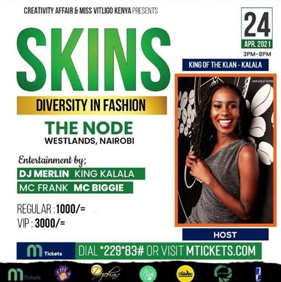 its_calvinmajau's tweet photo. It's a TURN up. @KINGKALALA_ #Skins #DiversityinFashion #CreativityAffair #MissVitiligo
Cc @creativityaffair @santalalthemodel @mercy_gitari_ @thenodenairobi @djmerlin_kenya @mticketsofficial @dgohniehairarts @amolamodakenya @redbullkenya https://t.co/8MI0l8RwL9
