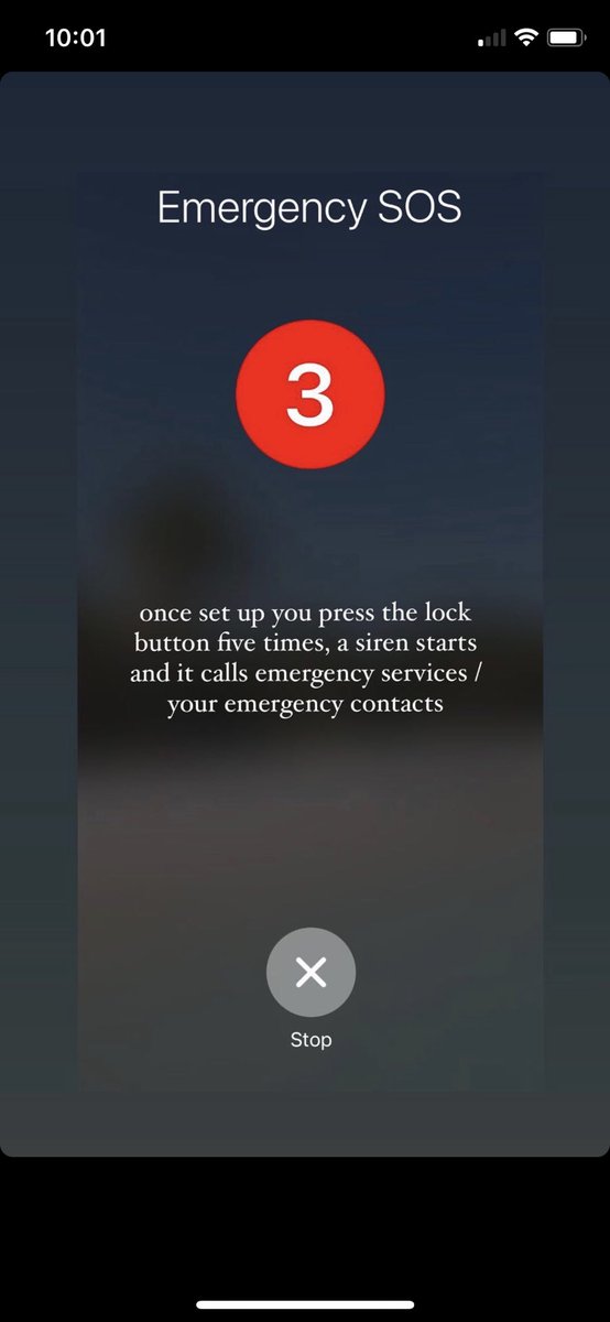 Feel so sick about yesterday’s news. 

We’re all so used to that feeling. Instead of grabbing your keys or trying to fumble around dialing 999 make sure your phone is enabled for this 

Just discovered it-had no idea #SarahEverard