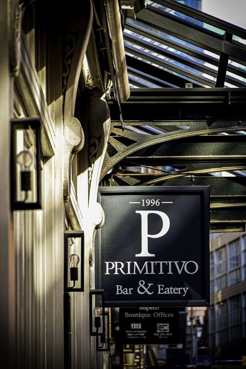 The brilliant <a href="/PrimitivoBar/">Primitivo Eatery & Bar</a> on Barwick Street. Photographed for <a href="/ColmoreBID/">ColmoreBID</a>.
