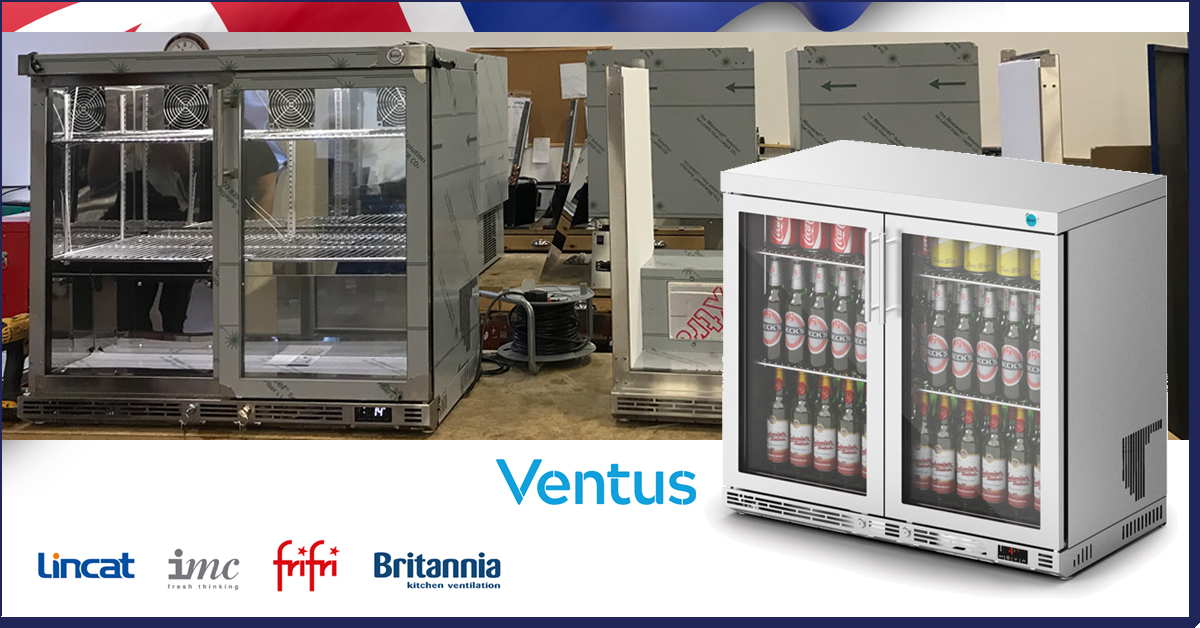 LincatLtd's tweet photo. IMC Ventus bottle coolers fully manufactured & assembled at Lincat, Lincoln, UK. #ventus #bottlecooler #bartender #barsystems #nextdaydelivery #stock #brexitready #ukmanufacturing #covid19productioncontinues https://t.co/h4eaEhLlot