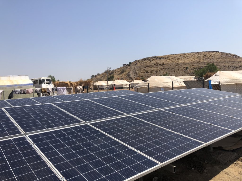 Was able to do a brief visit to Um Rakouba before headinf back to Khartoum to see the latest on <a href="/ZOA_nl/">ZOA Netherlands</a> emergency response - water is flowing, all solar powered!