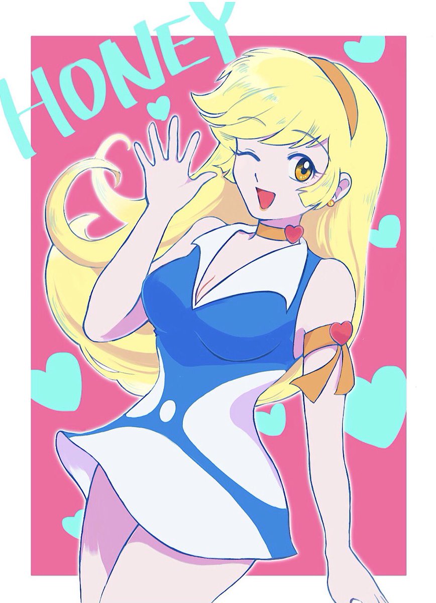 おかゆ On Twitter ハニーちゃん キューティーハニー イラスト