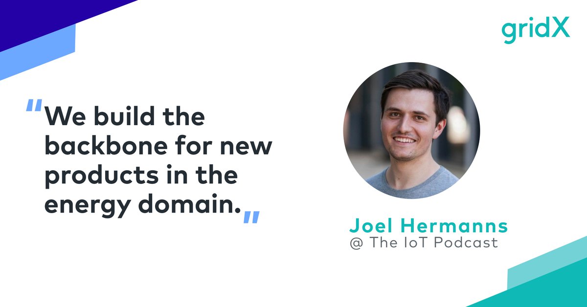 getgridX's tweet photo. 🏠 While other audio formats had their ups and downs since our last #podcast we stick to pre-recorded audio content.

🎙️ This time our CIO @jhedev had a chat with Tom from @TheIoTPodcast to discuss #IoT in the #energy domain.

Available on all platforms and operating systems 😉 https://t.co/ViVn4Gbdk2