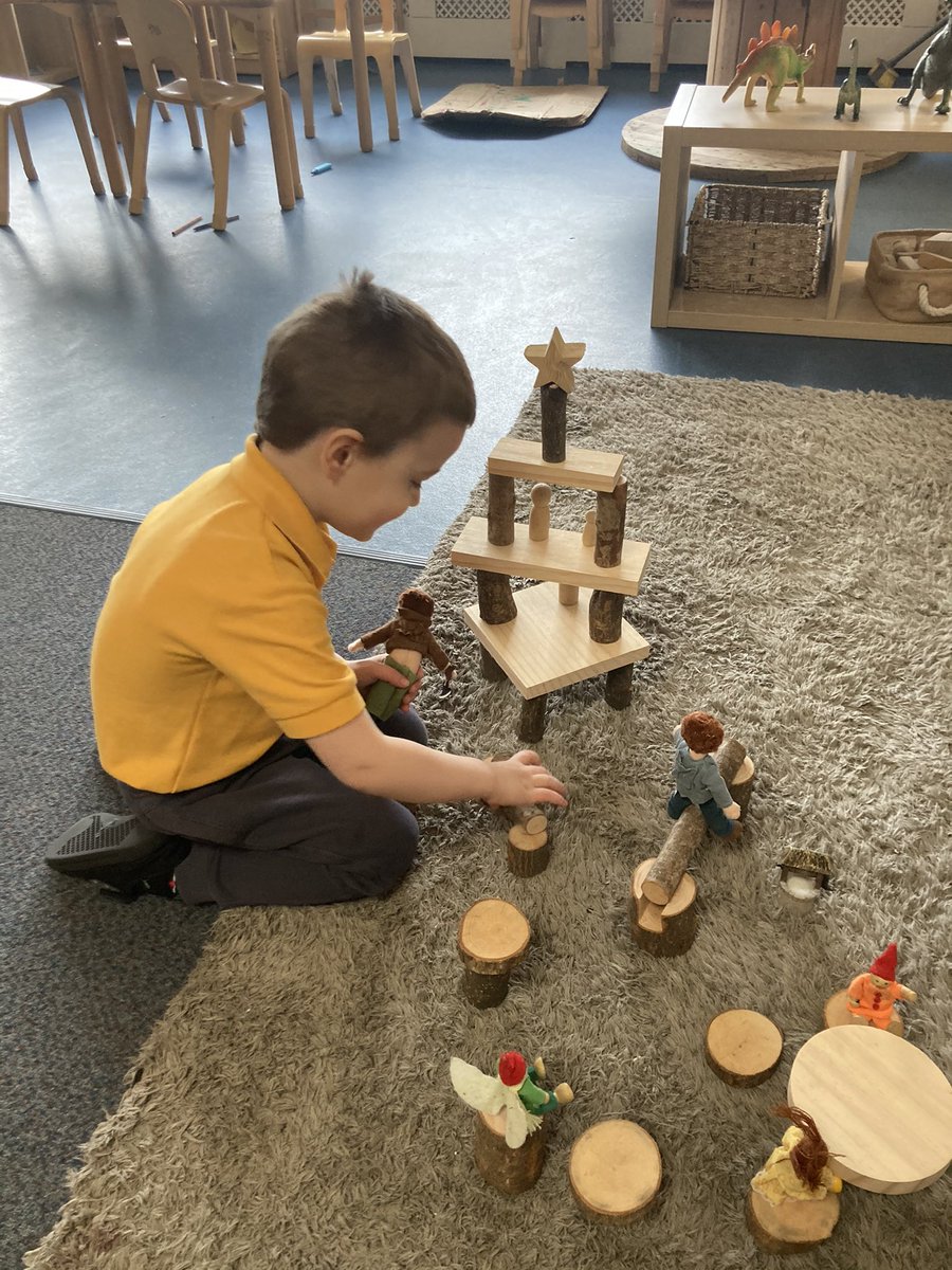 HolytownNC's tweet image. WOW the children came into the nursery and discovered that the fairy’s were visiting and excited to play with them #usingourimagination #earlyears