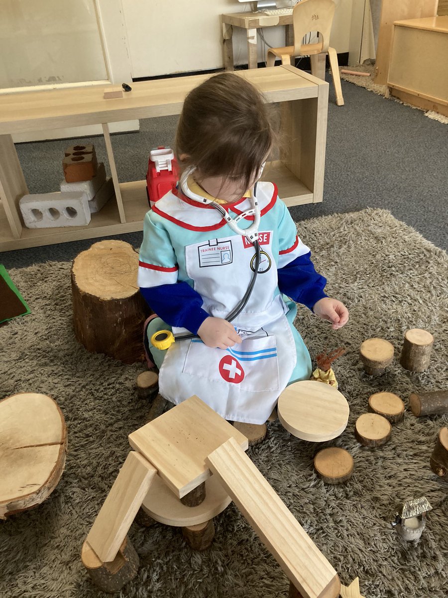 HolytownNC's tweet image. WOW the children came into the nursery and discovered that the fairy’s were visiting and excited to play with them #usingourimagination #earlyears