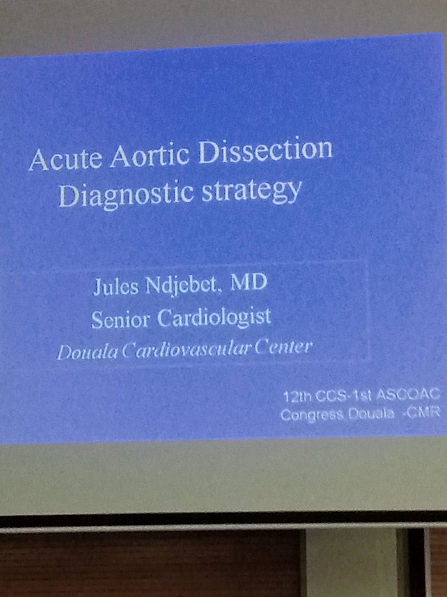 Société Camerounaise De Cardiologie tweet media
