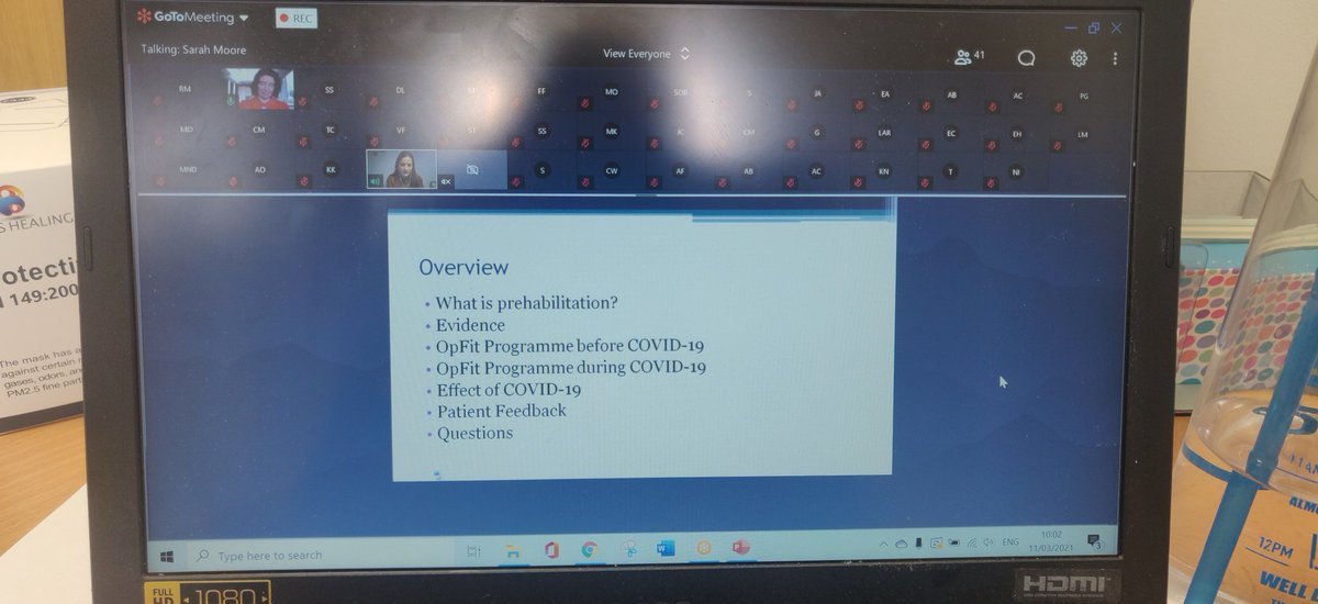 Great presentation from <a href="/sarah_moore55/">Sarah Wade</a> on the prehabilitation service in <a href="/stjamesdublin/">St James's Hospital</a> at the <a href="/CPOPC1/">CPOPC_ISCP</a> study day.