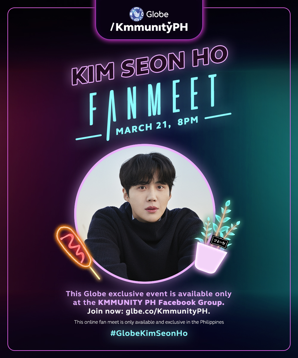 enjoyGLOBE's tweet photo. We know you’ve been waiting for this, #TeamGoodBoy! 

This is your chance to meet Mr. Dimple himself, Kim Seon Ho! ◡̈︎💙 

#GlobeKimSeonHo #Reinvent https://t.co/XThww5JFx9