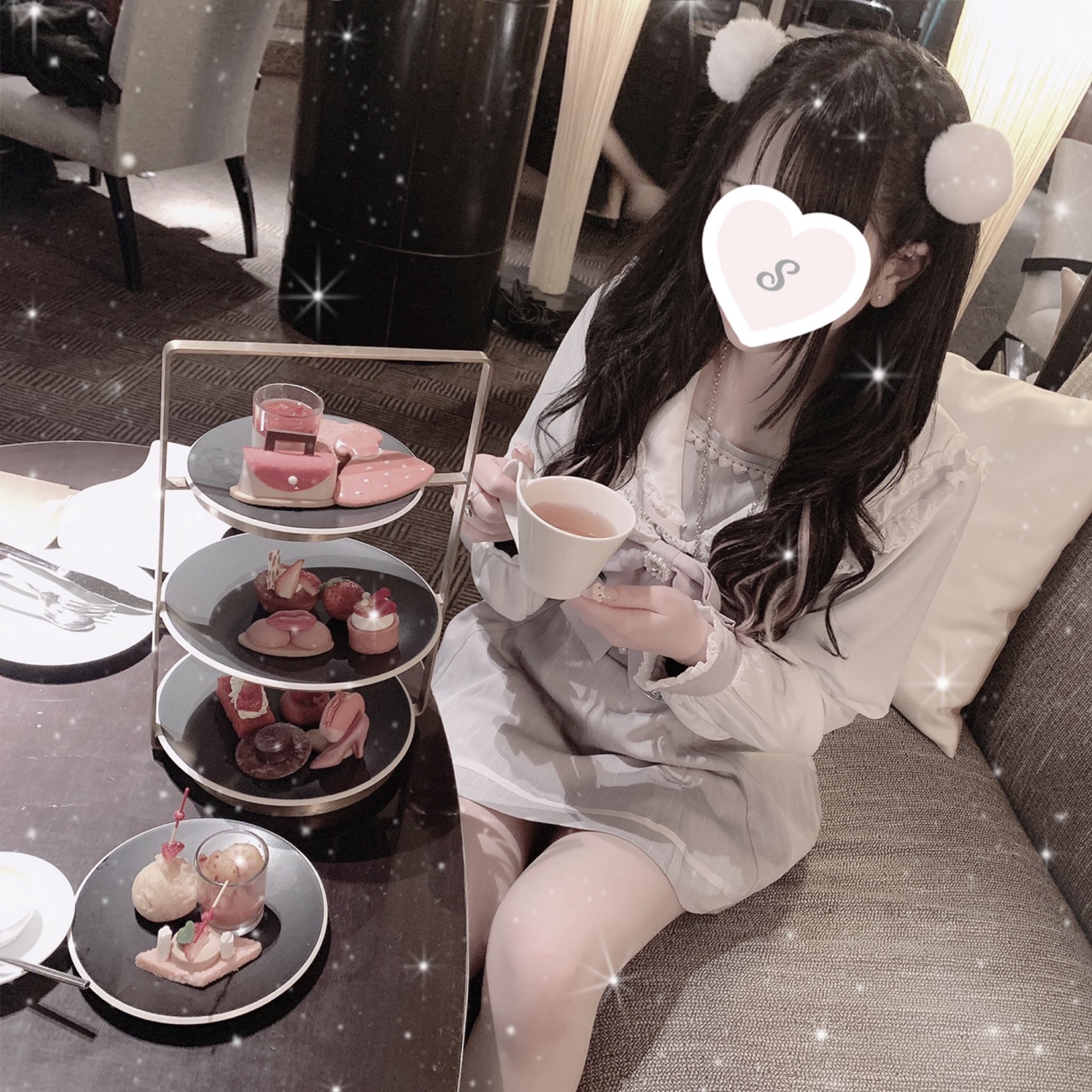 さきまるちゃん Anaインターコンチネンタルホテル アフタヌーンティーᙏ 服のブランドとかはinstagram見てね さきまるちゃん Anaインターコンチネンタルホテル アフタヌーンティーᙏ 服のブランドとかはinstagram見てね