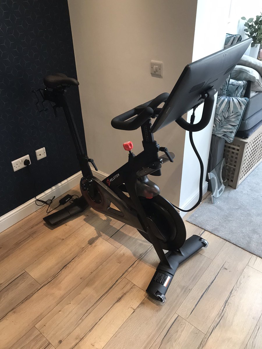 Time to get a sweat on 💦 #peloton