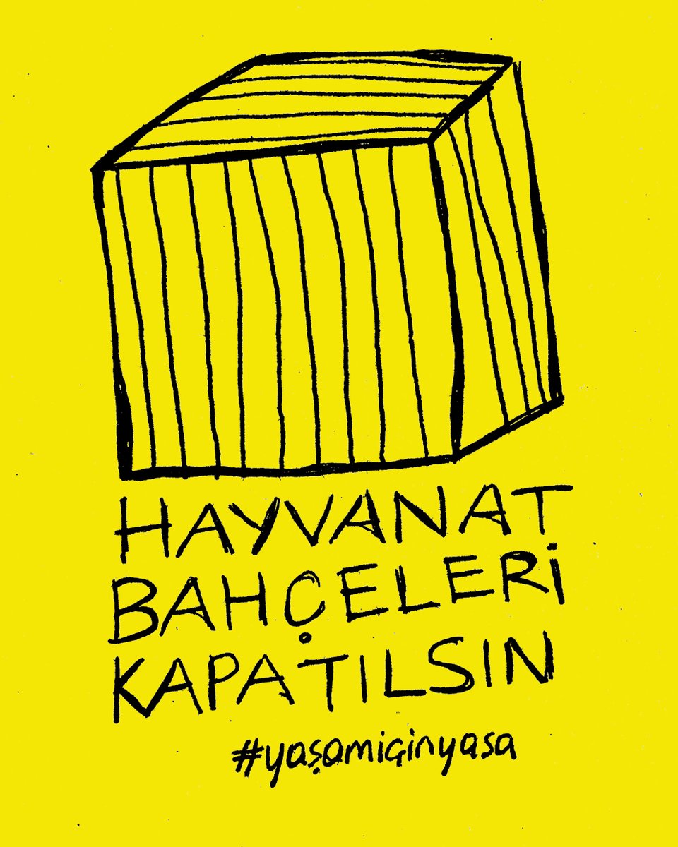 Türkiye'de şu an 40 hayvanat bahçesi var. Hayvanat bahçeleri doğal yaşam parkı ismi ile sürsün isteniyor!

Esaret, ismi ne olursa olsun kabul edilemez! Hayvanat bahçeleri yasaklanmalı, mevcutlar kurtarma ve rehabilitasyon merkezine dönüşmelidir.
#YaşamİçinYasa
#HayvanlarınSesiyiz