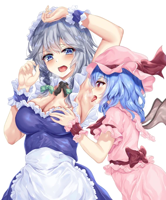 腋を味見される咲夜さん

舐め痕差はpixivに有ります。
https://t.co/xyncokV7An 
