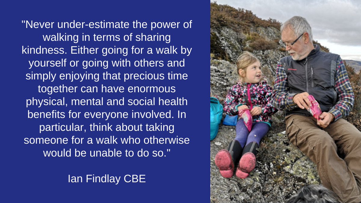 walking_scot's tweet image. Thank you for the thoughtful messages on the devastating passing of our Chief Officer &amp;amp; friend Ian Findlay CBE.

It's clear that everyone who knew him recognised what a kind, passionate &amp;amp; inspiring man he was. We will honour his legacy by making Scotland a happy &amp;amp; healthy place
