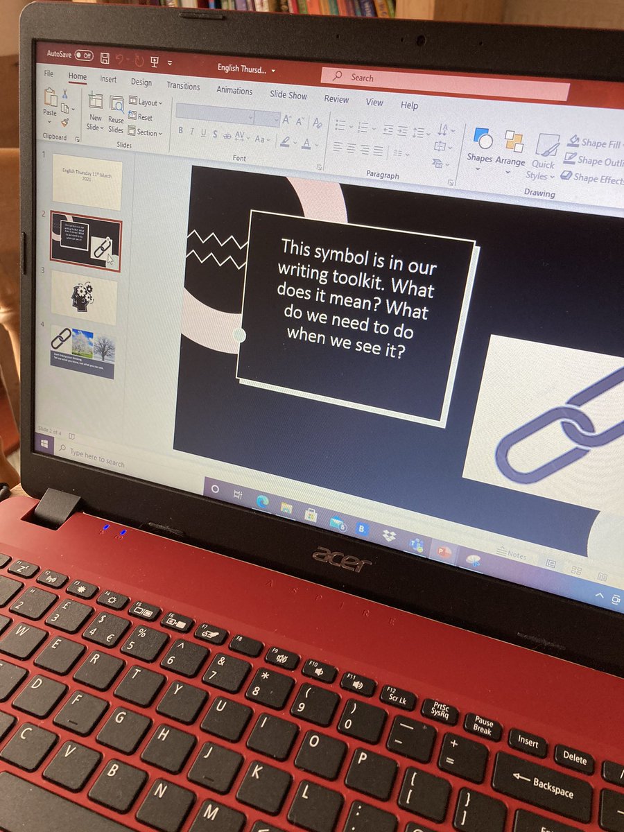 HWPS_Clover's tweet photo. We may be learning remotely via Teams, but we are still talking about and developing our metacognitive skills! Great work today Starlings    🧠🔗✍️#metacognition #linkingyourthinking https://t.co/S7JzNiR3Vw