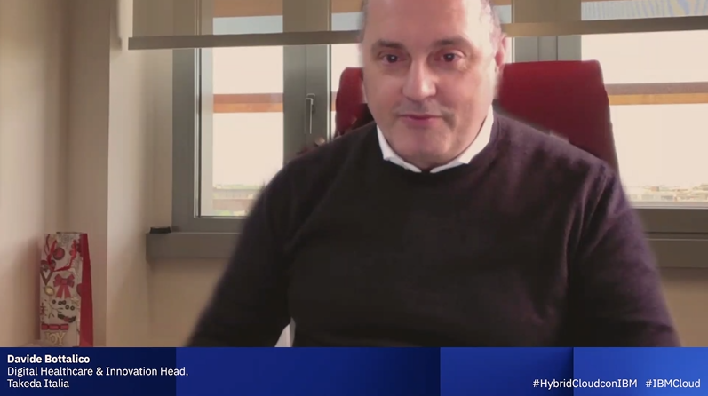 ‘<a href="/Bottavide/">Davide Bottalico</a> di <a href="/TakedaPharma/">Takeda</a> racconta l’esperienza dell’#IBMGarage: le persone, anche a distanza, hanno fatto la differenza creando un team con cui è stato possibile seguire i progetti e portarli ad un esito pratico ed operativo.
<a href="/IBMItalia/">IBM Italia</a> #HybridCloudconIBM #IBMCloud #IBMGarage