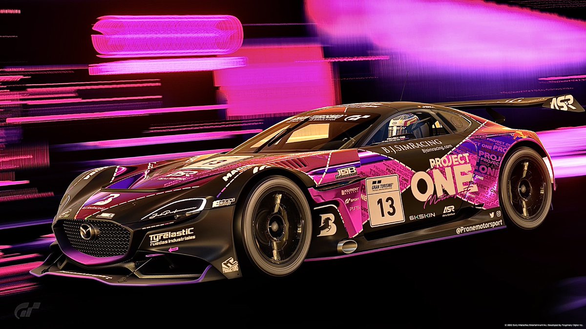 CullenLiveriies's tweet photo. Homenaje al icónico 787b para @Jose_Serrano_16 @JotaemeBrea y @Manugasss_18 en el #campeonatoespañagt con este @MazdaEspana que..🔥🔥
@PRoneMotorsport
@Bjsimracin1 @tyrelastic @AsturSimRace @MacisaMotor @MiguelCampano
///
#granturismo #ps5 #mazda #Simracing #jsbperformance https://t.co/J8nLGsqBdf