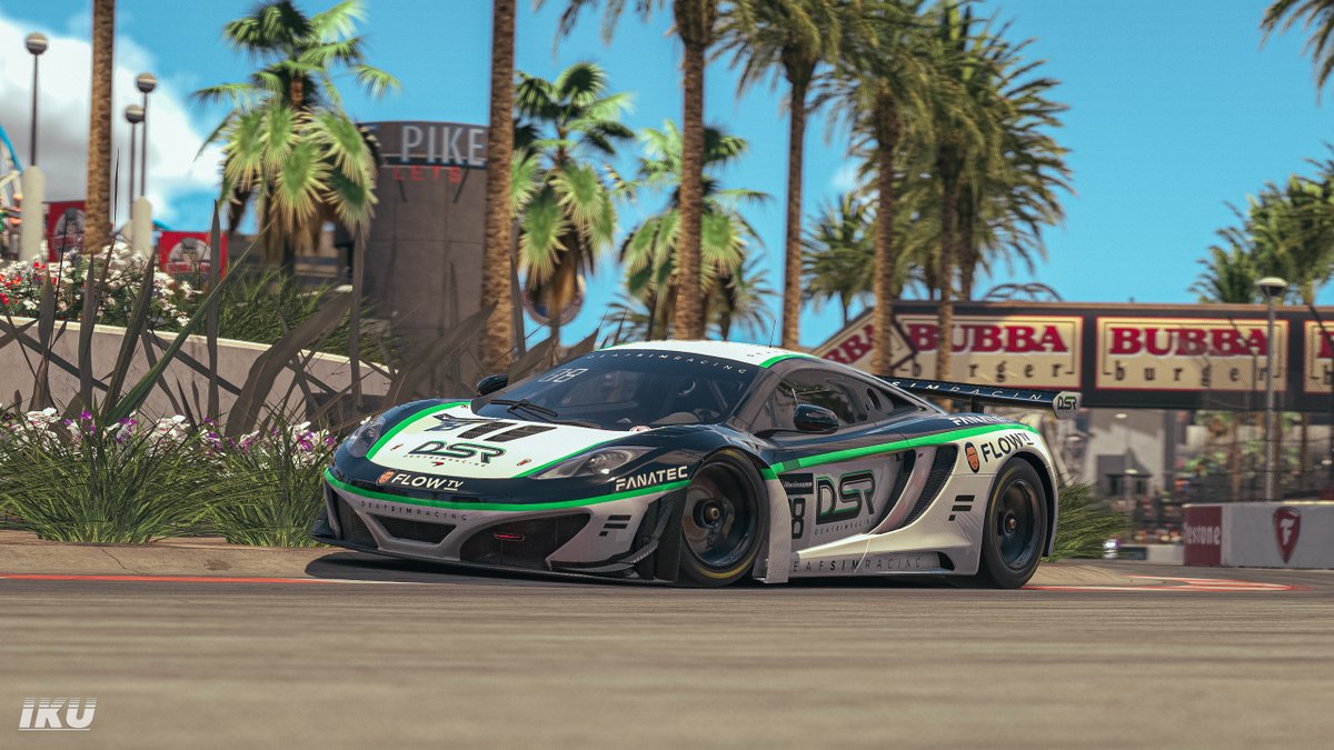 DSR McLaren MP4-12C GT3 at Long Beach Street Circuit! ☀️😎 ⛱️
<a href="/AnttiTerho/">Antti Terho</a> is going for some wallriding tonight in a <a href="/trellet/">trellet.net</a> GT series competition. You can see the live from twitch.tv/trellet at 18.30 GMT.

Thanks to <a href="/Kakkela/">Kakkela</a> for a wonderful photograph! 📸

<a href="/iRacing/">iRacing</a> #flowtv