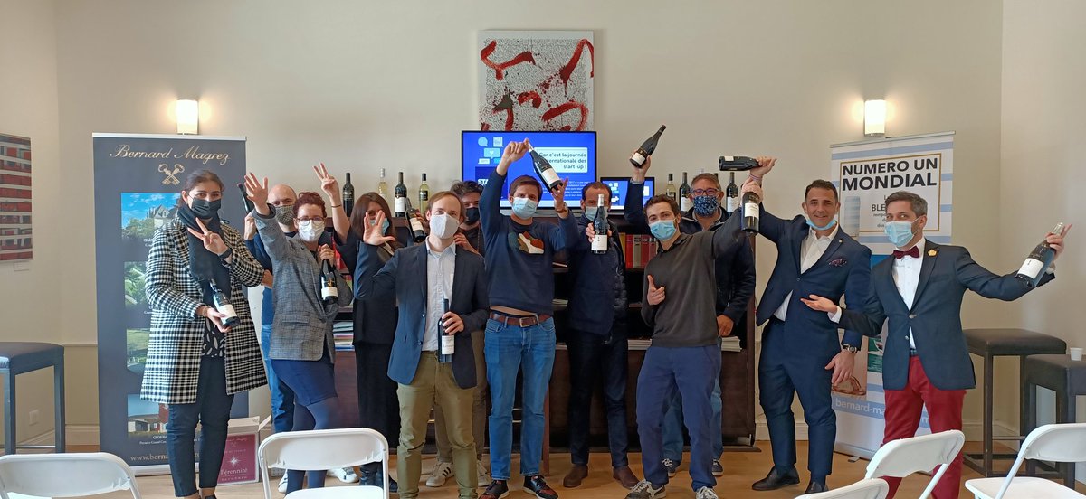 Aujourd'hui nous fêtons la journée internationale des start-up ! 💥 Pour l'occasion, grand jeu !  @vititunnel <a href="/My_Balthazar/">MyBalthazar</a> <a href="/DeborahDucamp/">Wineprotect ❤️ Memecoin</a> <a href="/lux_lingua/">Lux Lingua</a> <a href="/nighthawksparis/">NIGHTHAWKS COCKTAILS 🍸</a> #innovation #startup #journeeinternationaledesstartup #bernardmagrez #startupwin #BMStartUpWin #incubateur