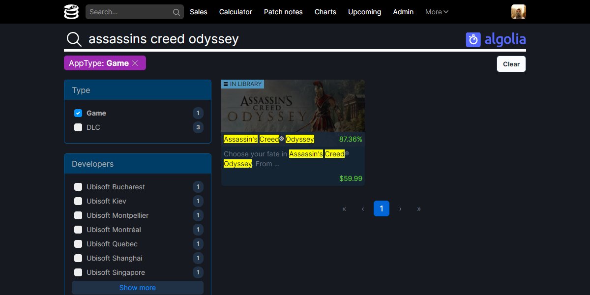 Pavel Djundik Steamdb S Instant Search Now Indexes All Developers Publishers For Each Game Instead Of Just The First One T Co Vujf9hwnoh T Co V7vaasqidj Pavel Djundik Steamdb S Instant Search Now Indexes All Developers Publishers For Each Game Instead Of Just The First One T Co Vujf9hwnoh T Co V7vaasqidj