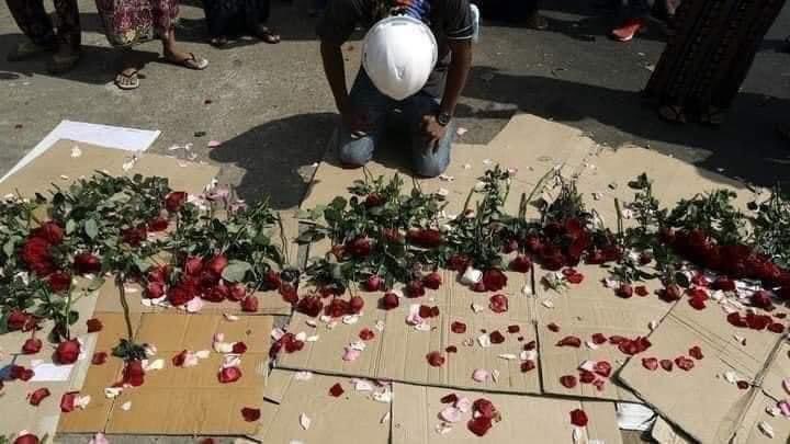 phyo0428's tweet image. When the 12 Thai children were trapped in a cave, the whole world came to their aid IMMEDIATELY!!

When dozens of Myanmar are being killed by the illegitimate Military Coup, THE WORLD IS WATCHING!!

#HowManyDeadBodyNeededForUNtoTakeAction
#Condemnation_plus_ACTIONplease