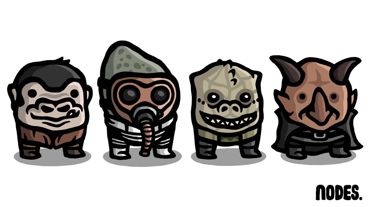HomeOfTheNode's tweet photo. Alien bois at the bar.
#Snaggletooth #Zutton #Takeel #NabrunLeids #HrchekKalFas #Devaronian #Labria #KarduesaiMalloc #Cantina #MosEisleyCantina #StarWars #StarWarsArt https://t.co/KcD7PotjOx