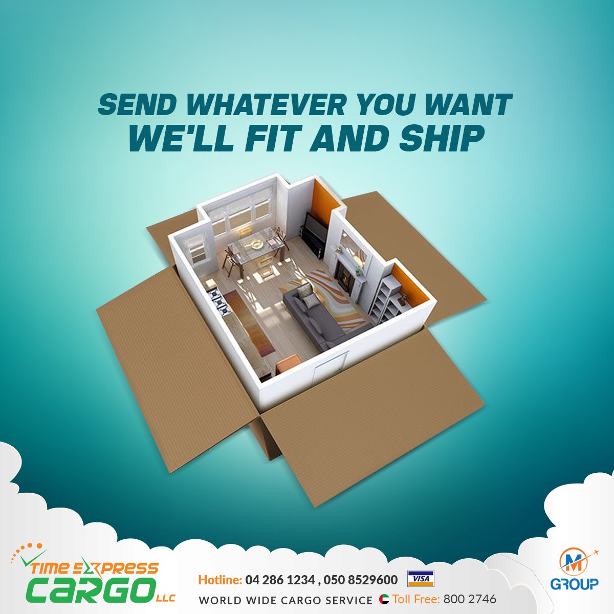 TimeExpress5's tweet image. Send Whatever You Want We will Fit and Ship
Contact us on : 050 8529600
WhatsApp : wa.me/971508529600
Toll Free : 800 2746
.
.
#Cargo #Logistics #Delivery #specialoffer #Shipping #SeaFreight #AirFreight #Transportation #Container #AirCargo #export #Import #Cargoship #Freight