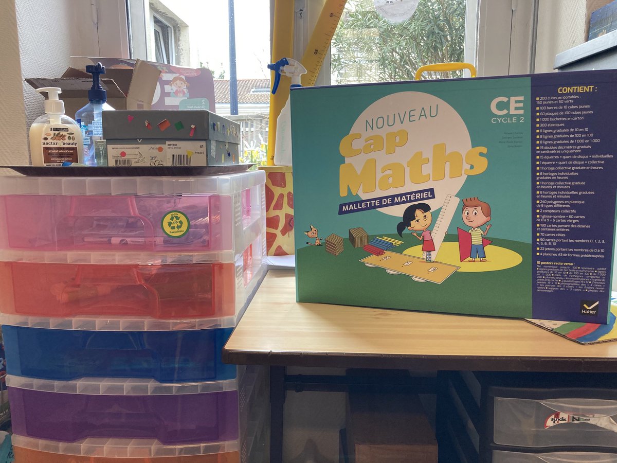 HatierAquitaine's tweet image. 🙏Merci à Patricia pour son accueil dans sa classe ce matin à #Bordeaux 😊
Les retours d’expérience sur #CapMaths sont tjrs précieux 💎pour #RolandCharnay et pour ⁦@EditionsHatier⁩ 
#mathematiques #primaire #CE