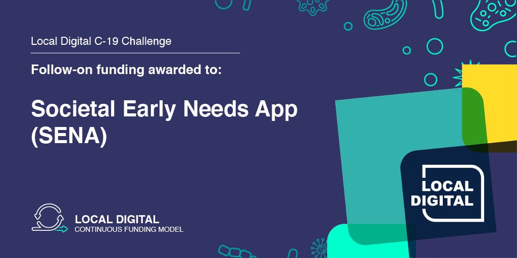 LDgovUK's tweet image. The SENA #LocalDigitalC19Challenge project will use the funding to develop a service blueprint for a risk modelling tool, conduct user research for a referral capture tool and create a worked example of the SAVVI playbook using SENA.

Learn more 👇🏻 (10/11)
localdigital.gov.uk/funded-project…