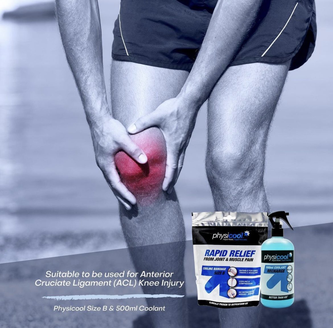 Physicool1's tweet photo. How do you treat ACL injuries effectively.
Go to our website for all the information. https://t.co/SleGjYcv3e
#Injury #ACL #physicool #bandage #reusablebandage #cooling #CoolingEffectIsReal https://t.co/hvEvToH1WD