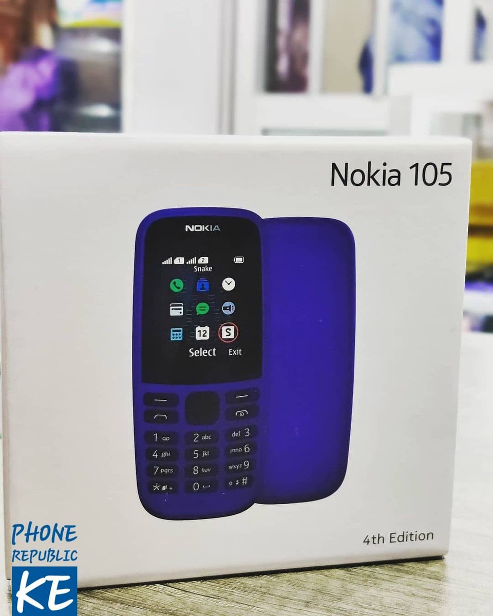 ke_phones's tweet photo. Nokia 105  4th Generation @ ksh 1,999
FREE DELIVERY (Pay on delivery)
-0723140204
Specs;
• - 1.8 Inch LCD Transmissive Display 
• - 8MB On-Board Storage
• - Up To 30 Days Standby Time
• - Flashlight
• - 800 MAh Battery.
#NarcoticsBillDebate 
Tundu lissu https://t.co/Ohd94aMLhg
