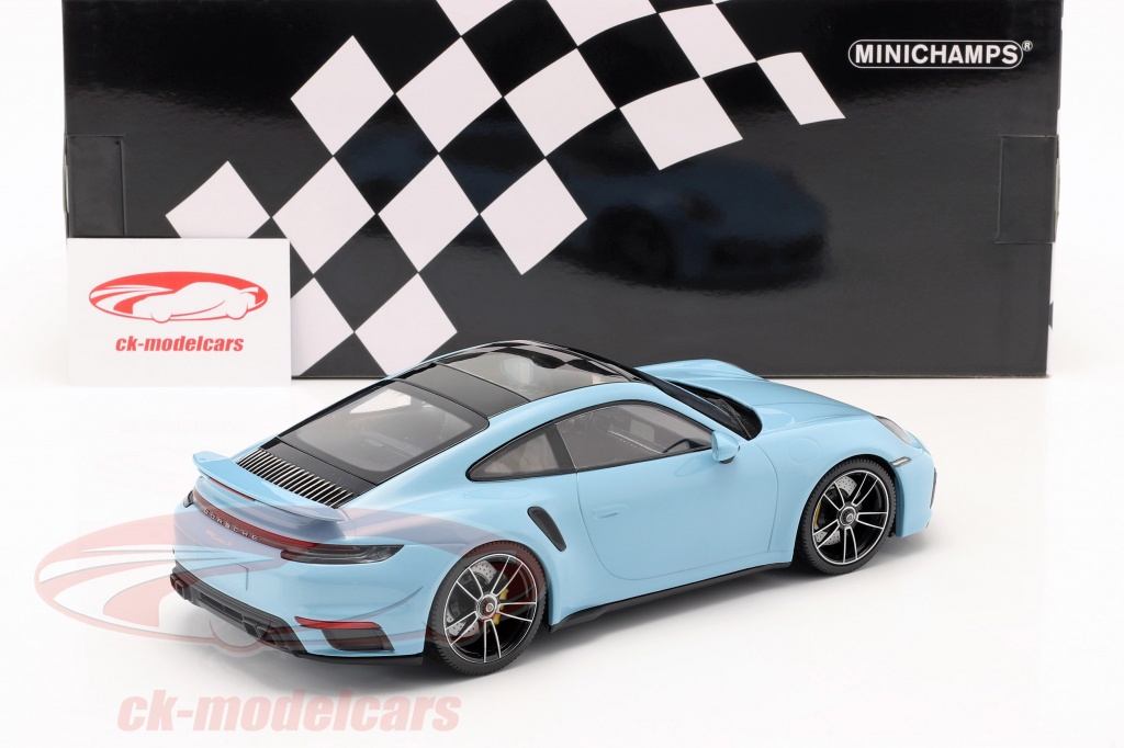 CkModelcars's tweet photo. #Porsche911 #Porsche 992 Turbo S 2020 gulf blau #diecast #miniatures #Modellautos #modelcars scale 1:18 lim 306 pcs by #Minichamps exclusive at #ckmodelcars and #modelissimo check out https://t.co/duUHcJ6N1V 👍👍👍👍👍 https://t.co/qg9Rvb9NUa