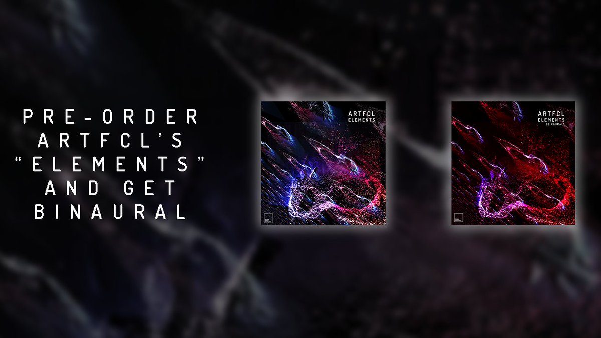 FSSRecordings's tweet photo. @Artfcl_music #ElementsEP's main idea was to convey the visual and emotional perception of our environment through #electroacoustic #music #sounds. 
Elements EP: https://t.co/PqXtEQ7z0v
Elements EP (Binaural): https://t.co/OIPhQafOjw https://t.co/YhTTsInW2G