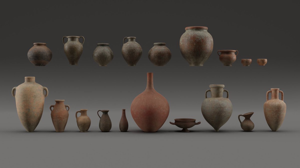 CgSuperb's tweet photo. This is a set of realistic low poly pot #models with 5 sets of different #4K #HD #PBR texture maps, containing 19 assets
https://t.co/lonILfM0D7
#3d #blender #3dart #3dmodel #superbcg https://t.co/254h9VIYQH