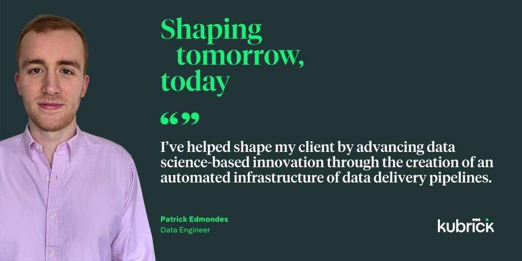 KubrickGroup's tweet photo. Our Data Engineers are implementing solutions to achieve optimisation and unlock insights which help businesses to compete and win. Learn about our consultants and our training: https://t.co/bLcTIvKCgA
#dataengineering #nextgenerationtechnology #shapingtomorrowtoday #joinus https://t.co/0N2J7fjs4o