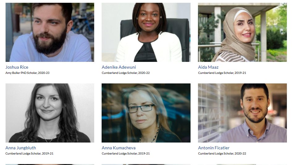 #phdlife #phdchat #SocialProgress #personaldevelopment
  
If you're thinking about applying for a 2021-23 Cumberland Lodge Scholarship, you can find out about our current Scholars here (toggle to Scholars at the top of the page):
cumberlandlodge.ac.uk/about-us/people